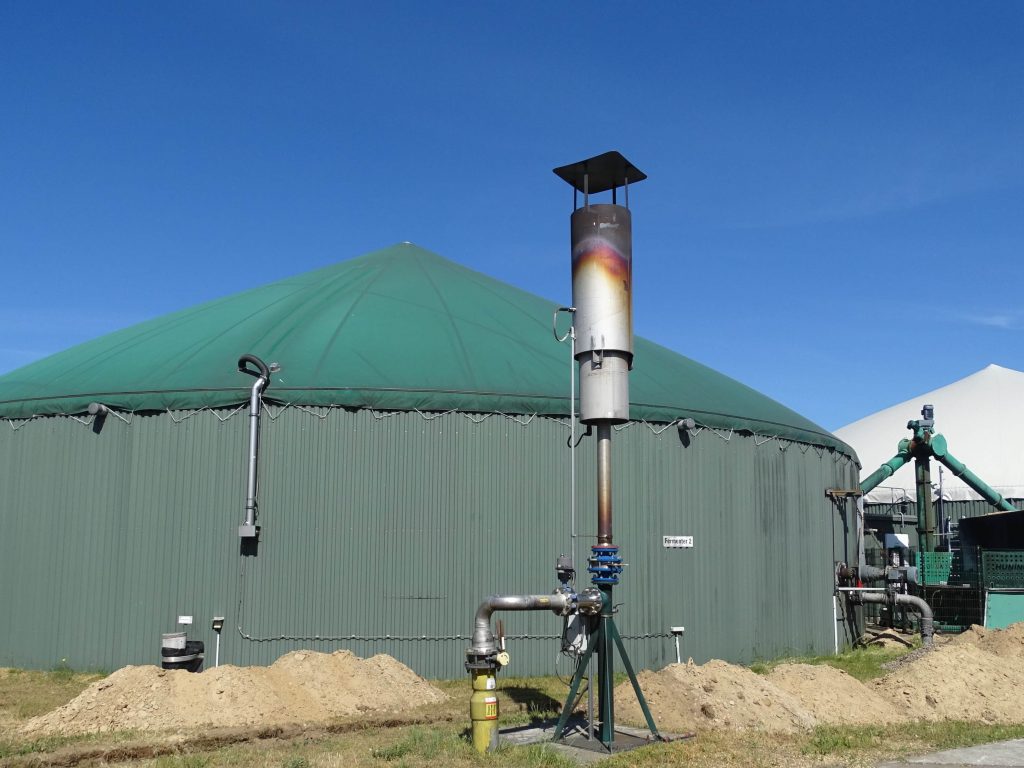 Fermenter einer Biogasanlage