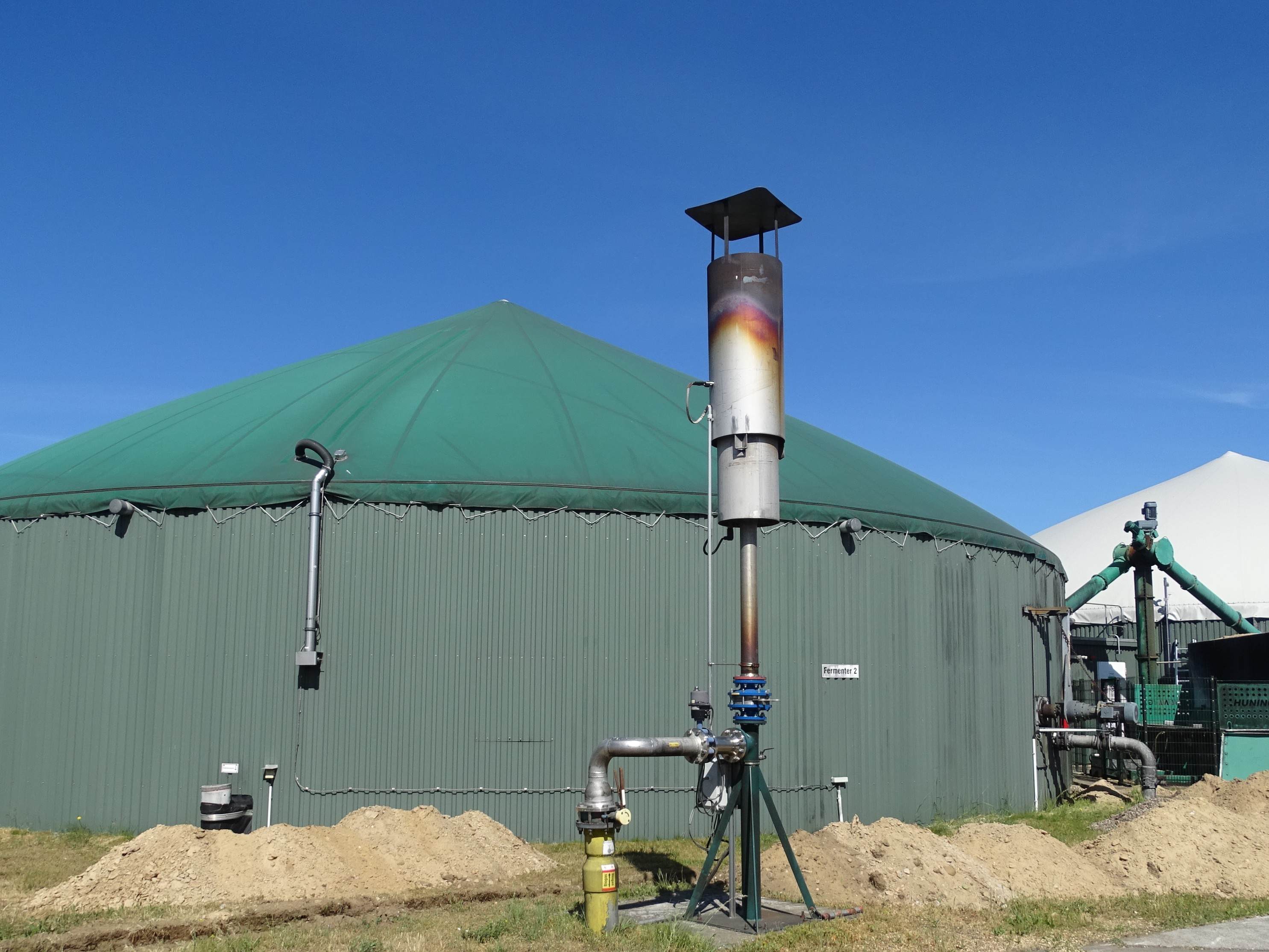 Fermenter einer Biogasanlage