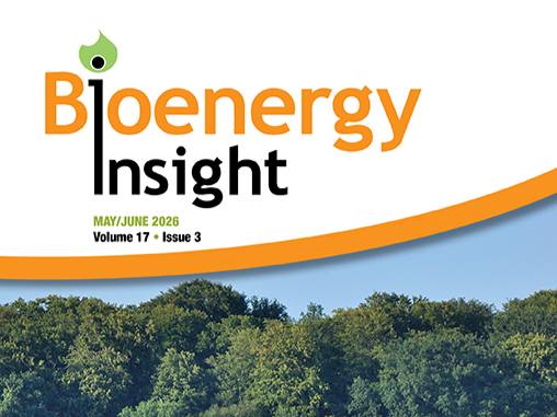Titelseite des Magazins Bioenergy Insight