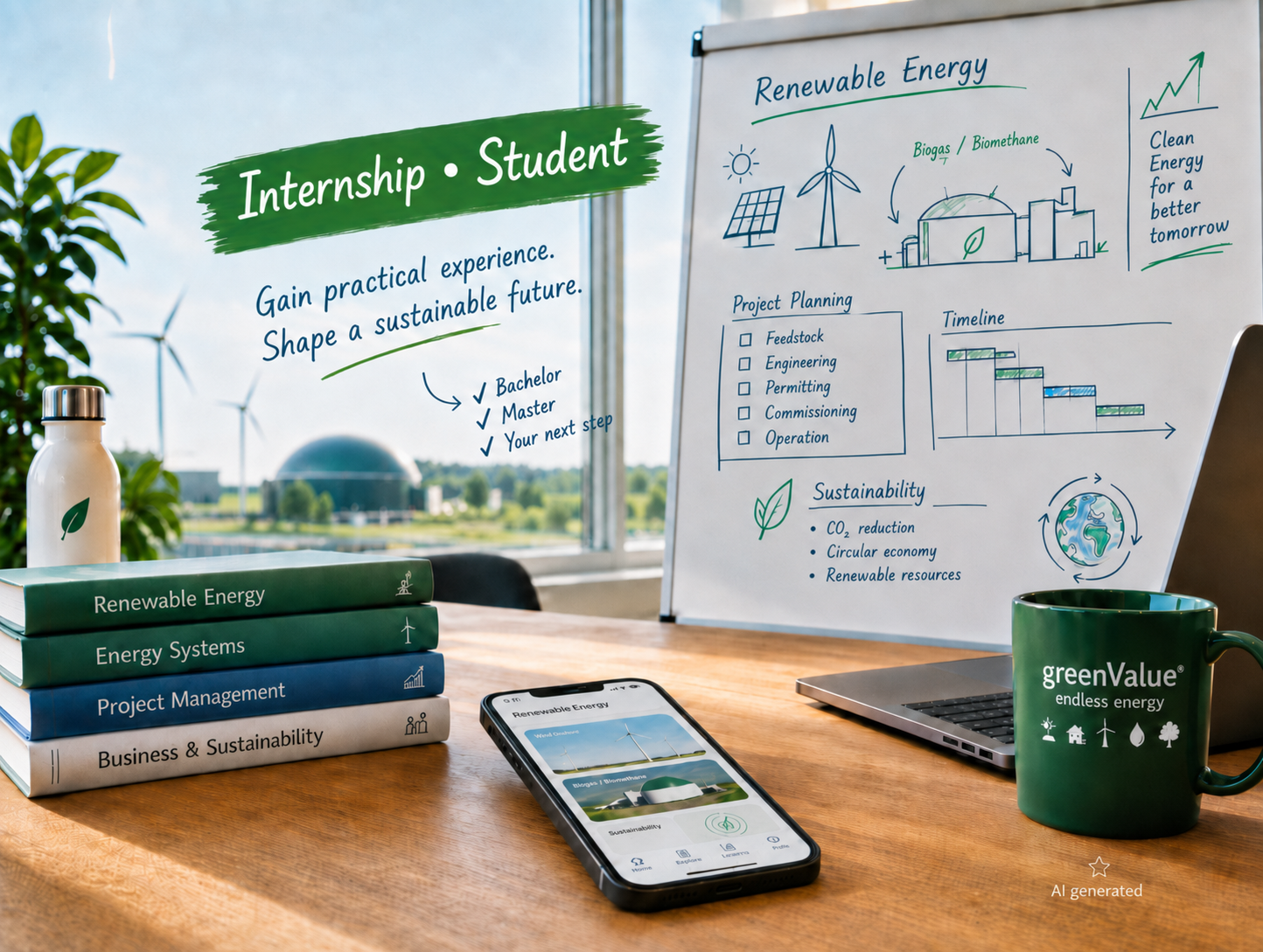 Werkstudent bei greenValue